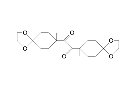 1,2-Bis-(1-methyl-4,4-ethylenedioxycyclohexyl)-1,2-dioxoethane