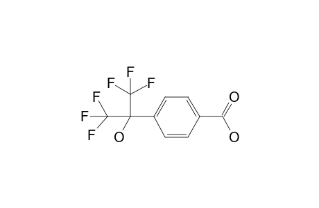 p-[2-Hydroxyhexafluoroisopropyl]benzoic acid