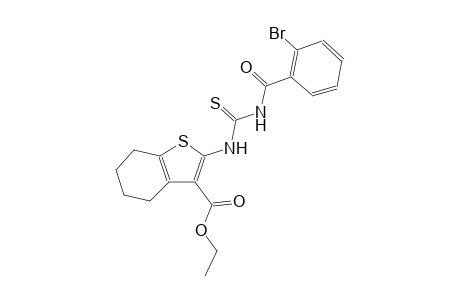 ethyl 2-({[(2-bromobenzoyl)amino]carbothioyl}amino)-4,5,6,7-tetrahydro-1-benzothiophene-3-carboxylate