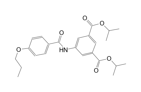 diisopropyl 5-[(4-propoxybenzoyl)amino]isophthalate