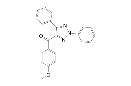 2,4-DIPHENYL-5-(PARA-METHOXYBENZOYL)-2H-1,2,3-TRIAZOLE