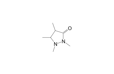3-Pyrazolidinone, 1,2,4,5-tetramethyl-