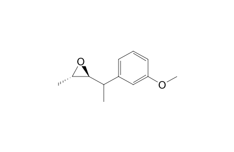 (trans)-4-(3'-Methoxyphenyl)-2-pentene - oxide