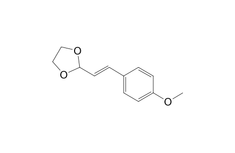 (E)-2-[2-(4-Methoxyphenyl)ethenyl]-1,3-dioxolane