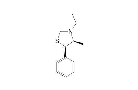 5-Phenyl-3-ethyl-4-methyl-1,3-thiazolidin, (erythro)