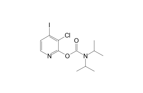 N,N-diisopropyl-3-chloro-4-iodo-2-pyridyl O-carbamate