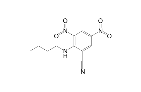 2-(Butylamino)-3,5-dinitrobenzonitrile