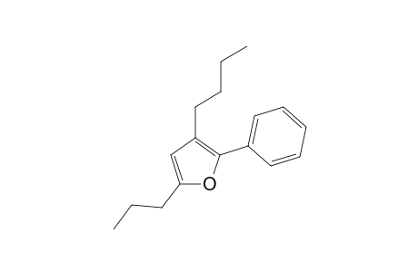 3-Butyl-2-phenyl-5-propylfuran