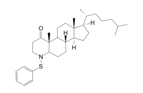N-(phenylthio0-4-aza-3-cholestanone