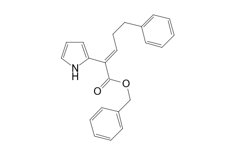 (E)-benzyl 5-phenyl-2-(1H-pyrrol-2-yl)pent-2-enoate