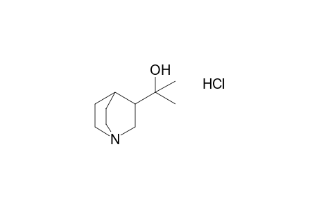 alpha,alpha-dimethy-3-quinuclidinemethanol, hydrochloride