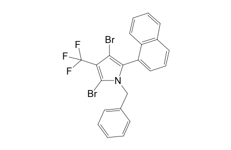 1-benzyl-2-(2-naphthyl)-4-trifluoromethyl-3,5-dibromo-pyrrole