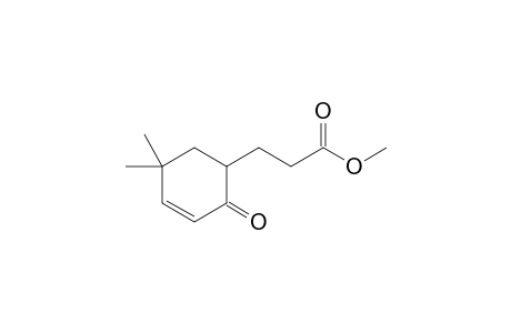4,4-Dimethyl-6-[2-(methoxycarbonyl)ethyl]cyclohex-2-enone