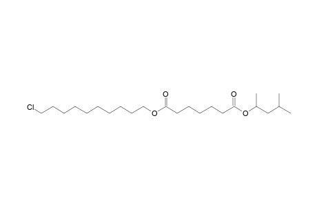 Pimelic acid, 10-chlorodecyl 4-methylpent-2-yl ester