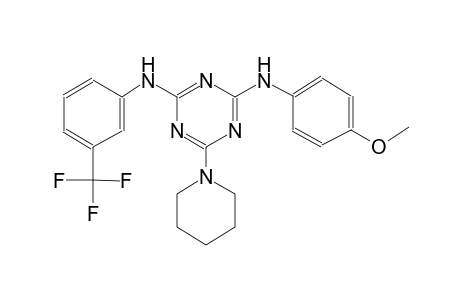 1,3,5-triazine-2,4-diamine, N~2~-(4-methoxyphenyl)-6-(1-piperidinyl)-N~4~-[3-(trifluoromethyl)phenyl]-