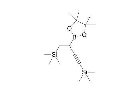 (Z)-(2-(4,4,5,5-tetramethyl-1,3,2-dioxaborolan-2-yl)but-1-en-3-yne-1,4-diyl)bis(trimethylsilane)
