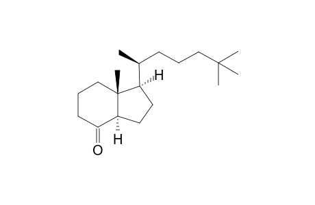 (20S)-de-A,B-25-methylcholestan-8-one
