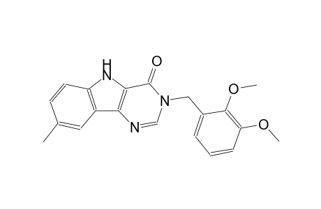 3-(2,3-dimethoxybenzyl)-8-methyl-3,5-dihydro-4H-pyrimido[5,4-b]indol-4-one
