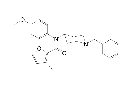 N-4-Methoxyphenyl-3-methyl-N-[1-benzylpiperidin-4-yl]furan-2-carboxamide