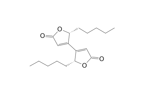 (R*,R*)-5,5'-Dipentyl-5H,5'H-[4,4']bifuranyl-2,2'-dione