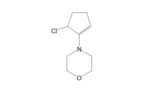 4-(5-CHLORO-1-CYCLOPENTEN-1-YL)MORPHOLINE