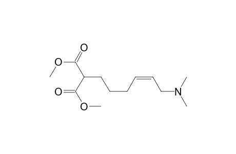 Dimethyl ester of (Z)-[6-(dimethylamino)-4-hexenyl]propanedioic acid