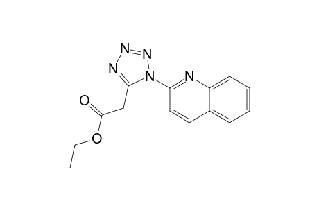 ETHYL-[1-(QUINOLIN-2-YL)-1,2,3,4-TETRAZOL-5-YL]-ACETATE