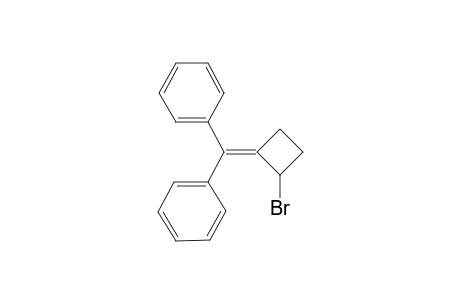 1-(2-Bromocyclobutylidene)(phenyl)methyl)benzene