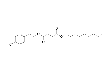 Succinic acid, 4-chlorophenethyl nonyl ester