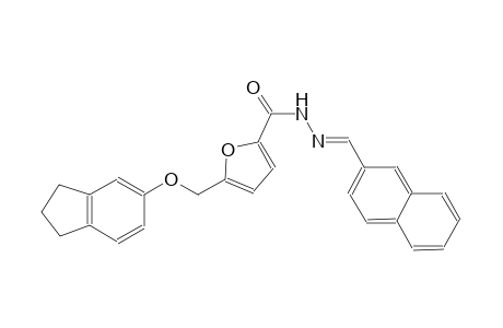 5-[(2,3-dihydro-1H-inden-5-yloxy)methyl]-N'-[(E)-2-naphthylmethylidene]-2-furohydrazide