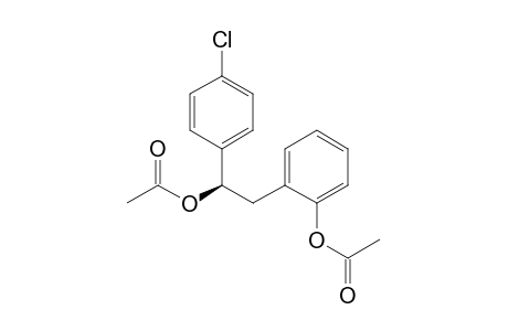 (1R)-2-(2'-Acetoxyphenyl)-1-(4''-chlorophenyl)ethyl acetate
