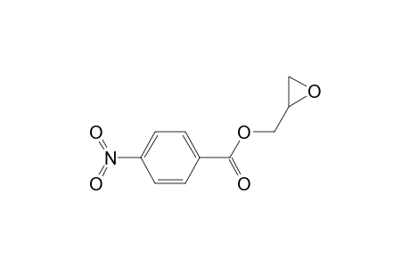 4-Nitrobenzoic acid 2-oxiranylmethyl ester