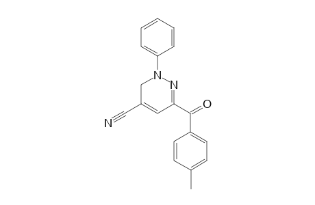 6-(4-Methyl-benzoyl)-2-phenyl-2,3-dihydro-pyridazine-4-carbonitrile