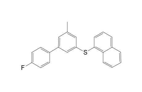 (4'-fluoro-5-methylbiphenyl-3-yl)(naphthalen-1-yl)sulfane
