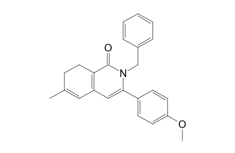 2-Benzyl-3-(4-methoxyphenyl)-6-methyl-7,8-dihydroisoquinolin-1(2H)-one