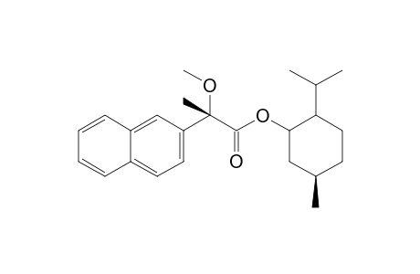 (1R,2S,5R)-Menthyl (S)-2-methoxy-2-(2-naphthyl)propionate