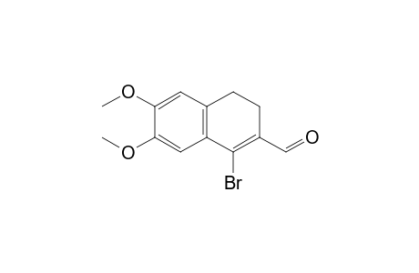 1-Bromo-6,7-dimethoxy-3,4-dihydronaphthalene-2-carboxaldehyde