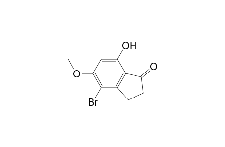 4-Bromo-7-hydroxy-5-methoxy-1-indanone