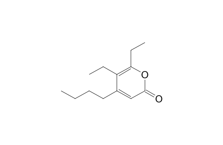 4-Butyl-5,6-diethyl-2H-pyran-2-one