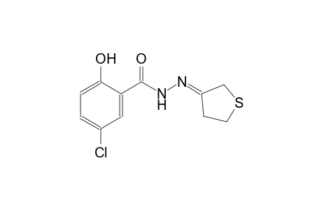 5-chloro-N'-((3E)-dihydro-3(2H)-thienylidene)-2-hydroxybenzohydrazide