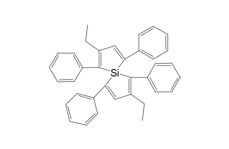 2,7-Diethyl-1,4,6,9-tetraphenyl-5-silaspiro[4.4]nona-1,3,6,8-tetraene
