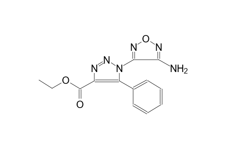 1-(4-Amino-furazan-3-yl)-5-phenyl-1H-[1,2,3]triazole-4-carboxylic acid ethyl ester