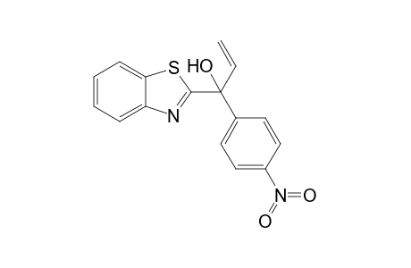 1-(1,3-Benzothiazol-2-yl)-1-(4-nitrophenyl)-2-propen-1-ol