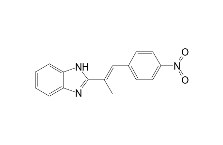 2-[(E)-1-(4-nitrophenyl)prop-1-en-2-yl]-1H-benzimidazole