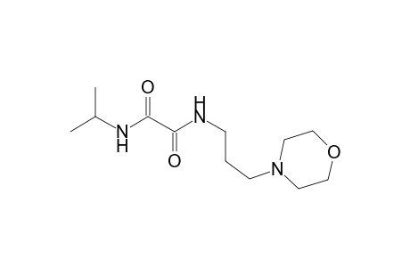 N~1~-isopropyl-N~2~-[3-(4-morpholinyl)propyl]ethanediamide
