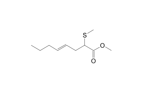 Methyl 2-methylthio-4-octenoate