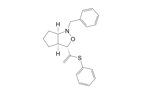 (3S,3aS,6aR)-1-(phenylmethyl)-3-(1-phenylsulfanylethenyl)-3,3a,4,5,6,6a-hexahydrocyclopenta[c][1,2]oxazole