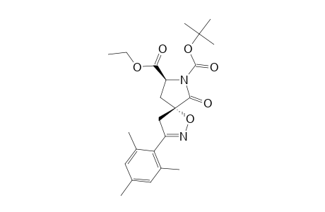 (8S,5S)-7-(1,1-DIMETHYLETHOXYCARBONYL)-8-ETHOXYCARBONYL-3-(2,4,6-TRIMETHYLPHENYL)-6-OXO-1-OXA-2,7-DIAZA-SPIRO-[4.4]-NON-2-ENE;MAJOR-ISOMER