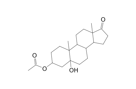 Androstan-17-one, 3-(acetyloxy)-5-hydroxy-, (3.beta.,5.alpha.)-