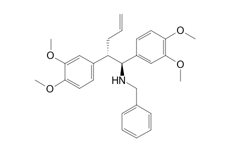 (1S,2S)-1,2-bis(3,4-dimethoxyphenyl)-N-(phenylmethyl)-4-penten-1-amine
